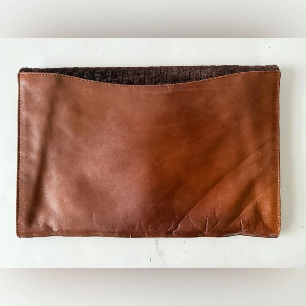 Ronora‎ clutch leather made in Italy